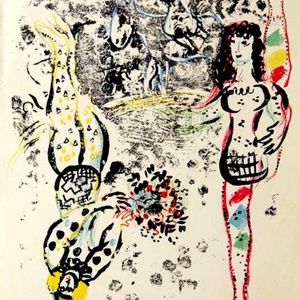 Marc Chagall Le Jeu des Acrobates
